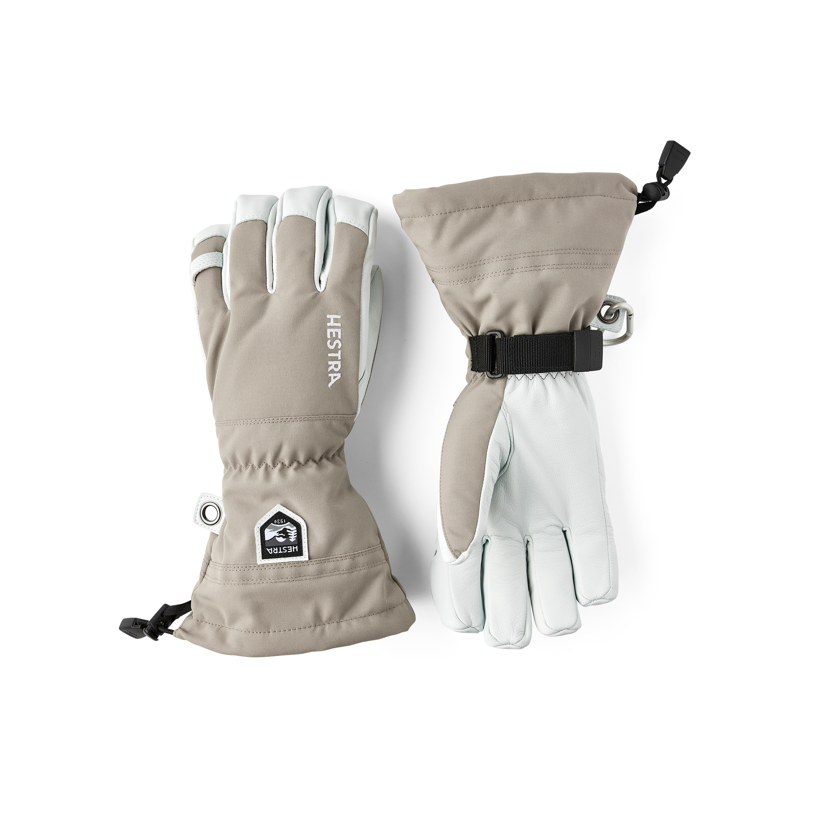 Army Leather Heli Ski - 5 finger