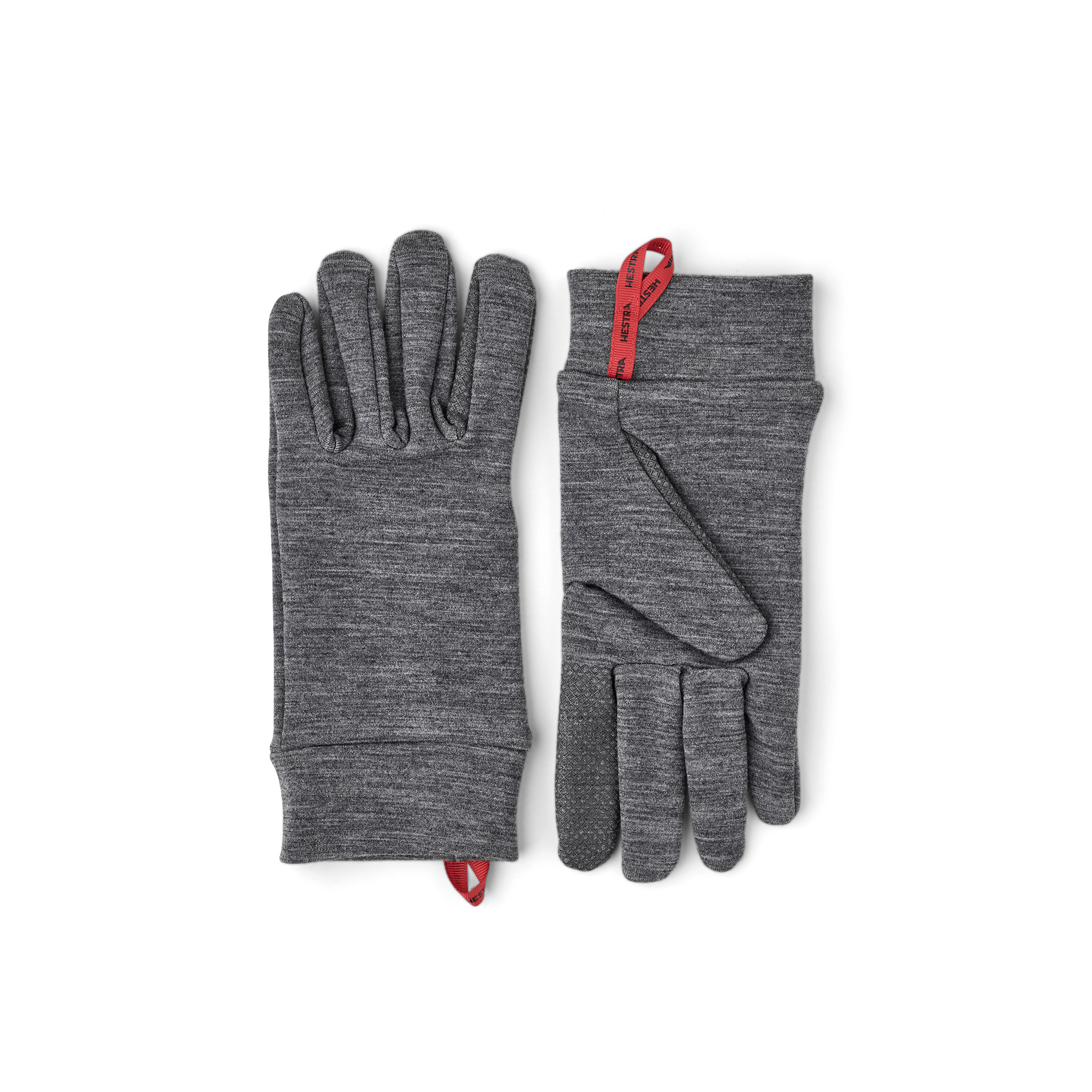 Gray inner glove with touch function